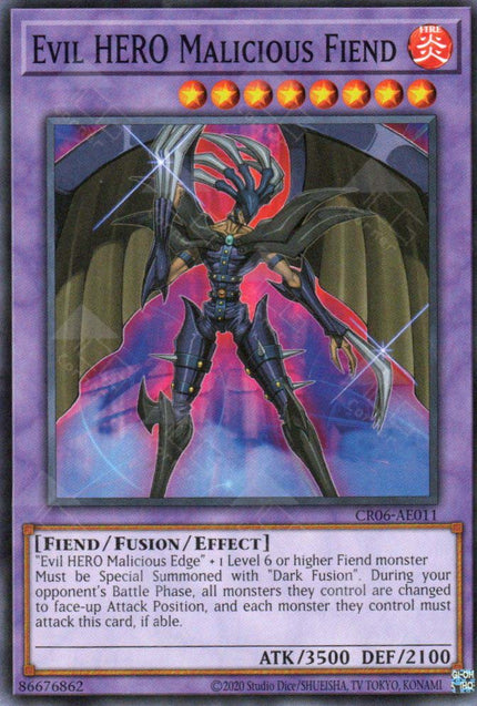 CR06-AE011 Evil HERO Malicious Fiend (N)