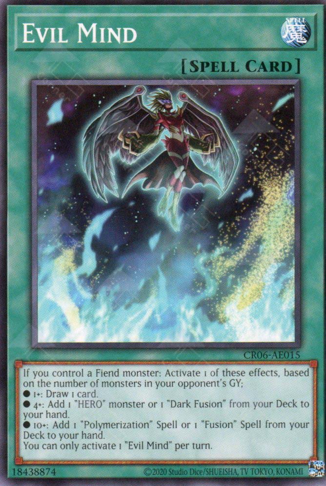 CR06-AE015 Evil Mind (N) – TCG Corner