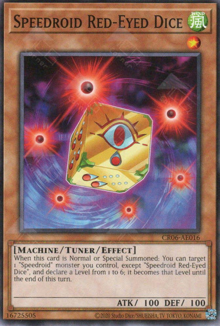 CR06-AE016 Speedroid Red-Eyed Dice (N)