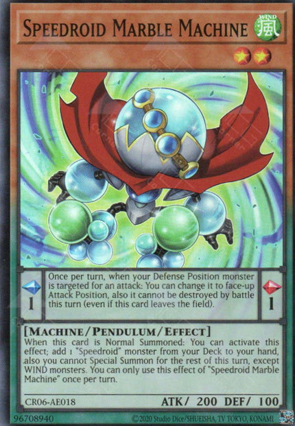 CR06-AE018 Speedroid Marble Machine (SR)