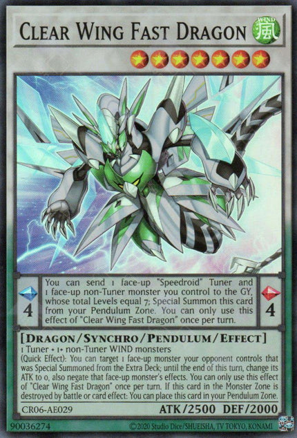 CR06-AE029 Clear Wing Fast Dragon (SR)