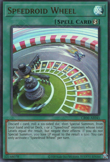 CR06-AE041 Speedroid Wheel (UR)