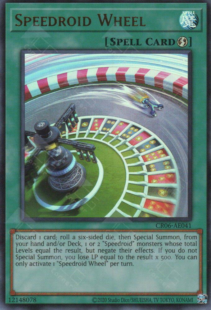 CR06-AE041 Speedroid Wheel (UR)