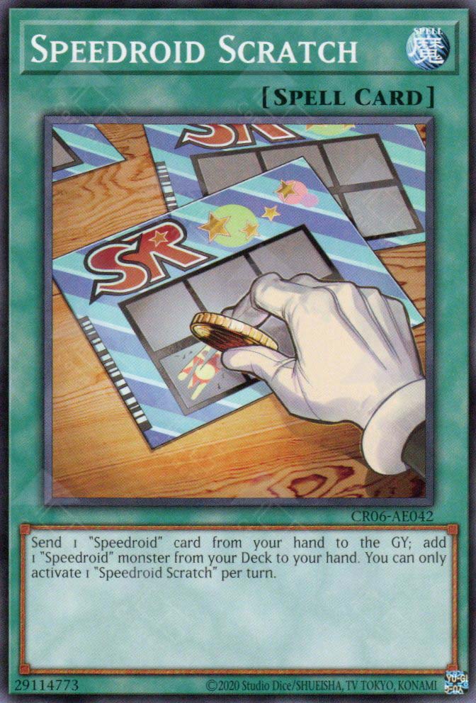 CR06-AE042 Speedroid Scratch (N) – TCG Corner