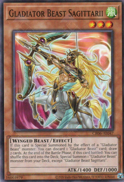 CR06-AE047 Gladiator Beast Sagittarii (N)