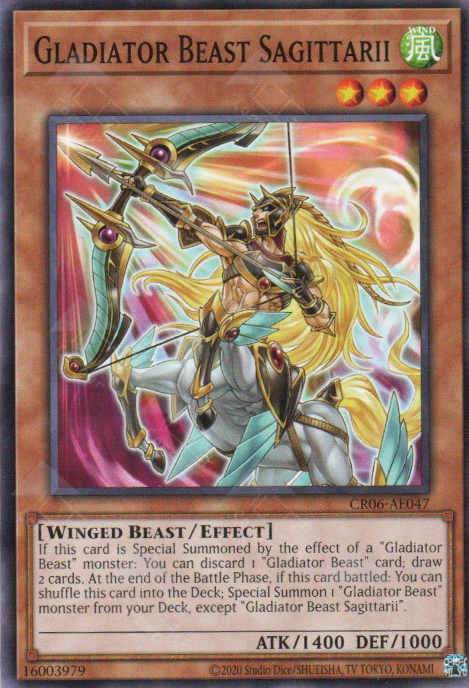 CR06-AE047 Gladiator Beast Sagittarii (N)