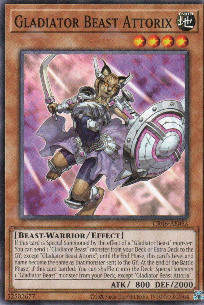 CR06-AE053 Gladiator Beast Attorix (N)