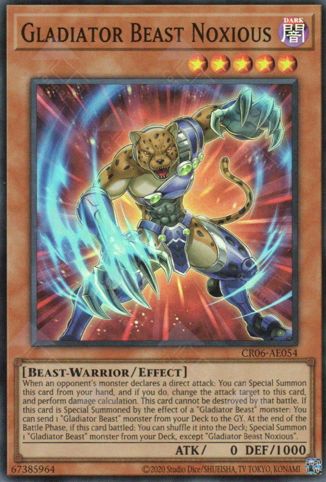 CR06-AE054 Gladiator Beast Noxious (SR)