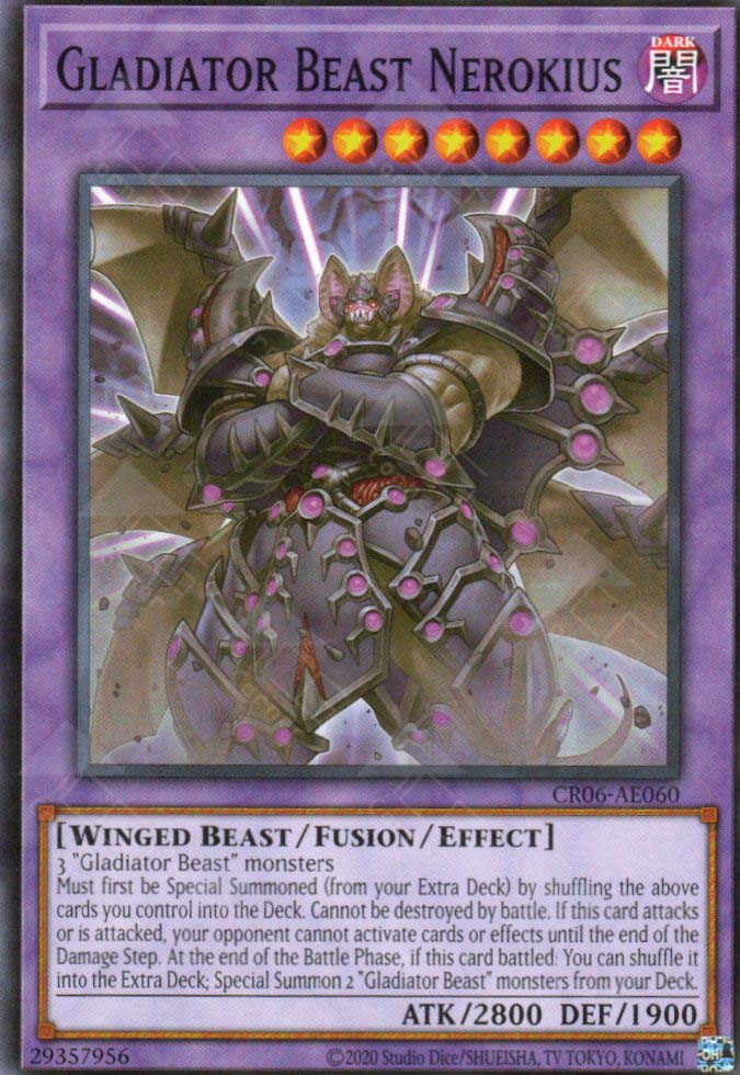 CR06-AE060 Gladiator Beast Nerokius (N)