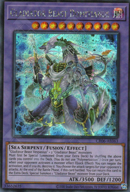 CR06-AE063 Gladiator Beast Domitianus (SER)
