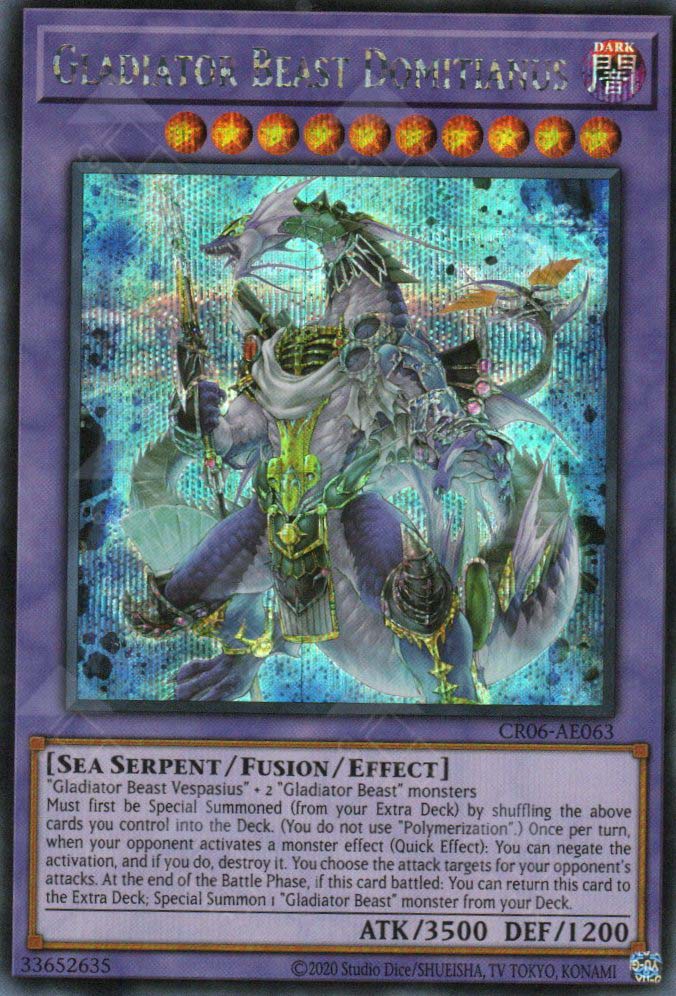 CR06-AE063 Gladiator Beast Domitianus (SER)