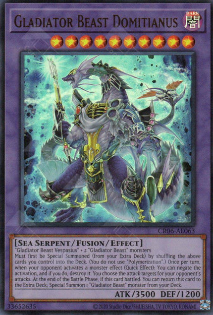 CR06-AE063 Gladiator Beast Domitianus (UR)