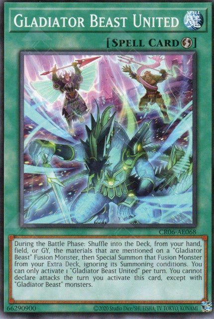 CR06-AE068 Gladiator Beast United (N)