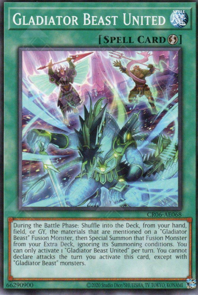CR06-AE068 Gladiator Beast United (N)