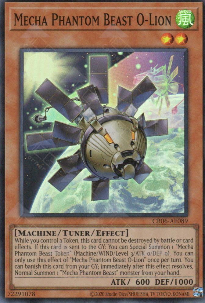 CR06-AE089 Mecha Phantom Beast O-Lion (SR)
