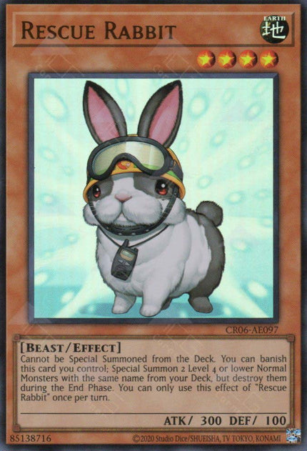 CR06-AE097 Rescue Rabbit (UR)