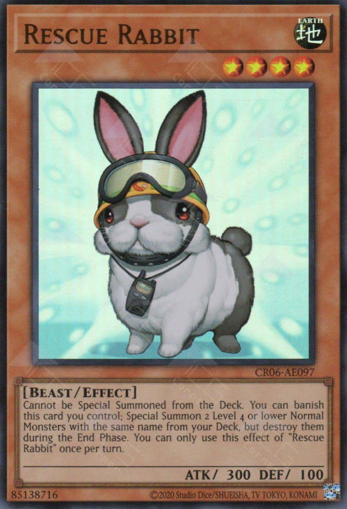 CR06-AE097 Rescue Rabbit (UR)