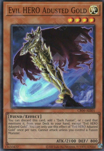 CR06-AES01 Evil HERO Adusted Gold (UR)