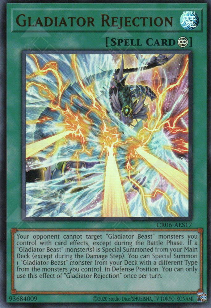 CR06-AES17 Gladiator Rejection (UR)