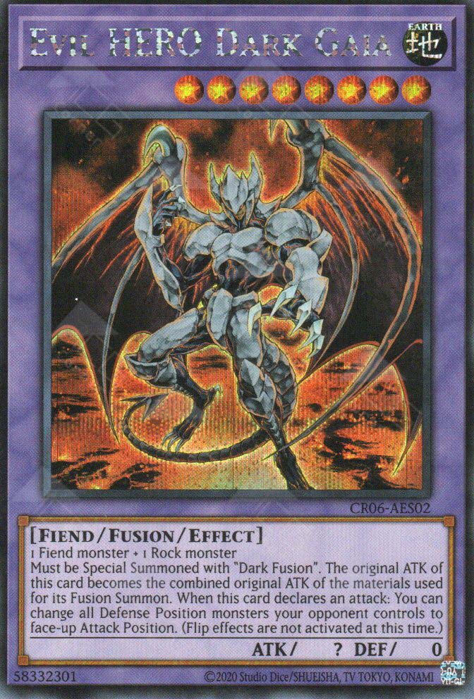 CR06-AES02 Evil HERO Dark Gaia (SER)