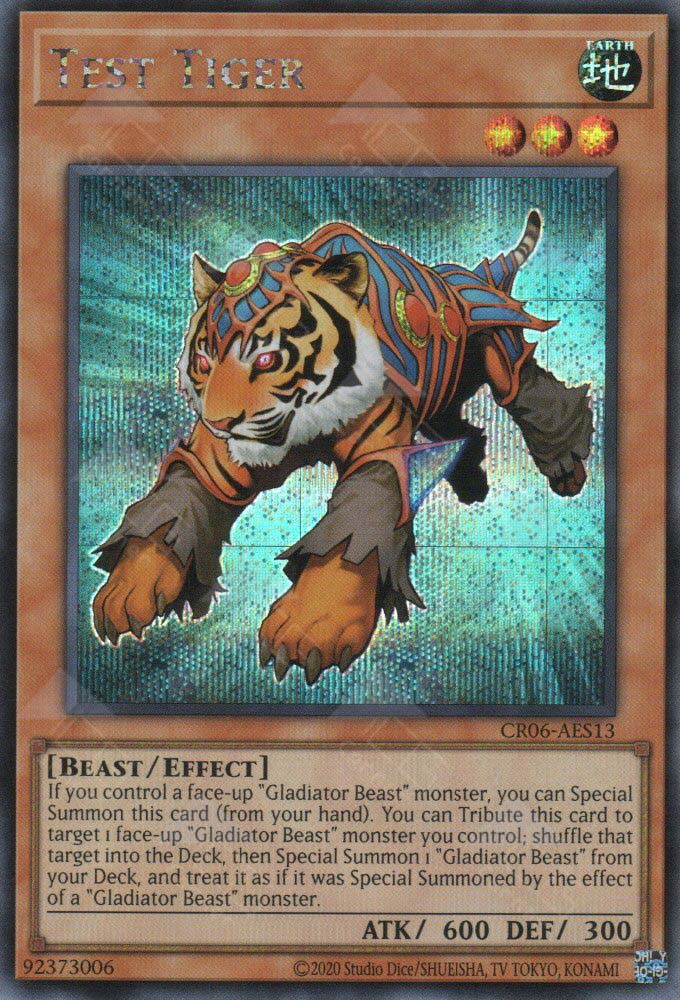 CR06-AES13 Test Tiger (SER)