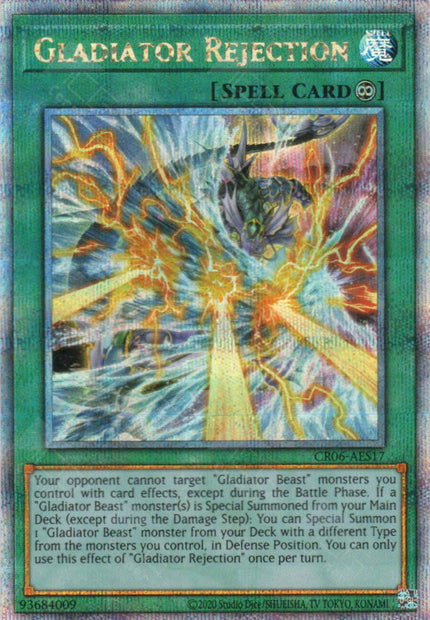 CR06-AES17 Gladiator Rejection (QCSR)