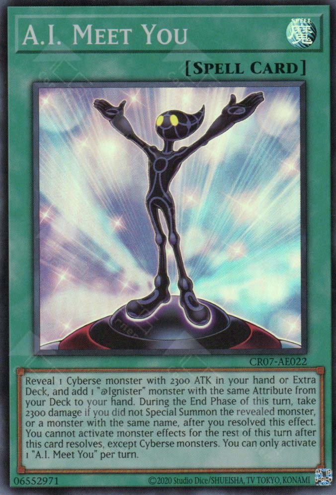 CR07-AE022 A.I. Meet You (SR)