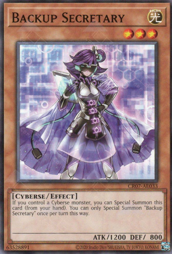 CR07-AE033 Backup Secretary (N)