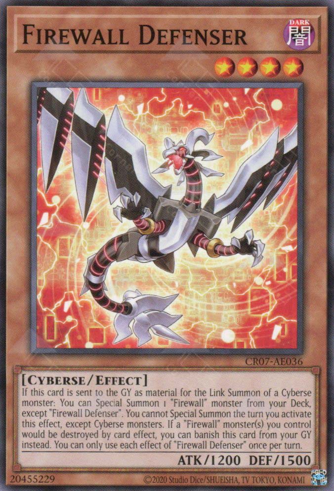 CR07-AE036 Firewall Defenser (N)