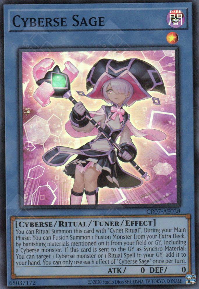 CR07-AE038 Cyberse Sage (SR)