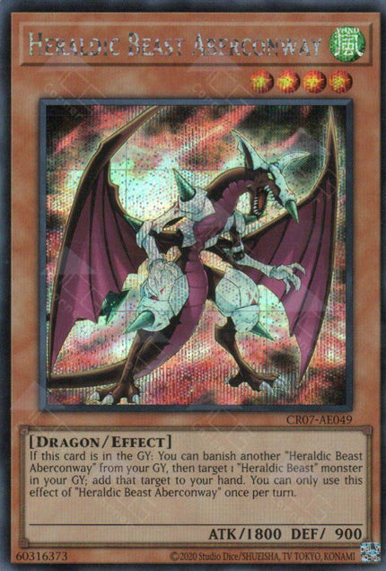 CR07-AE049 Heraldic Beast Aberconway (SER)