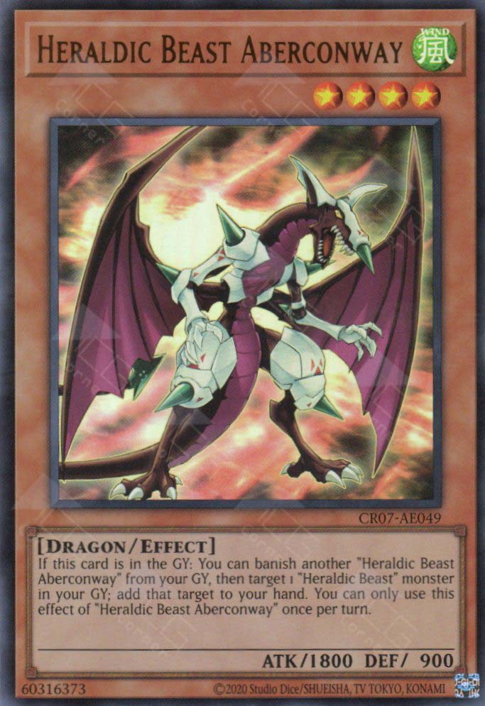 CR07-AE049 Heraldic Beast Aberconway (UR)