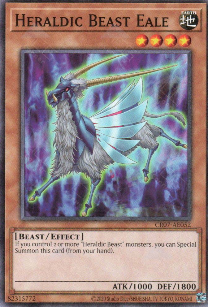 CR07-AE052 Heraldic Beast Eale (N)