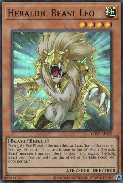 CR07-AE055 Heraldic Beast Leo (SR)