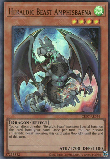 CR07-AE056 Heraldic Beast Amphisbaena (UR)