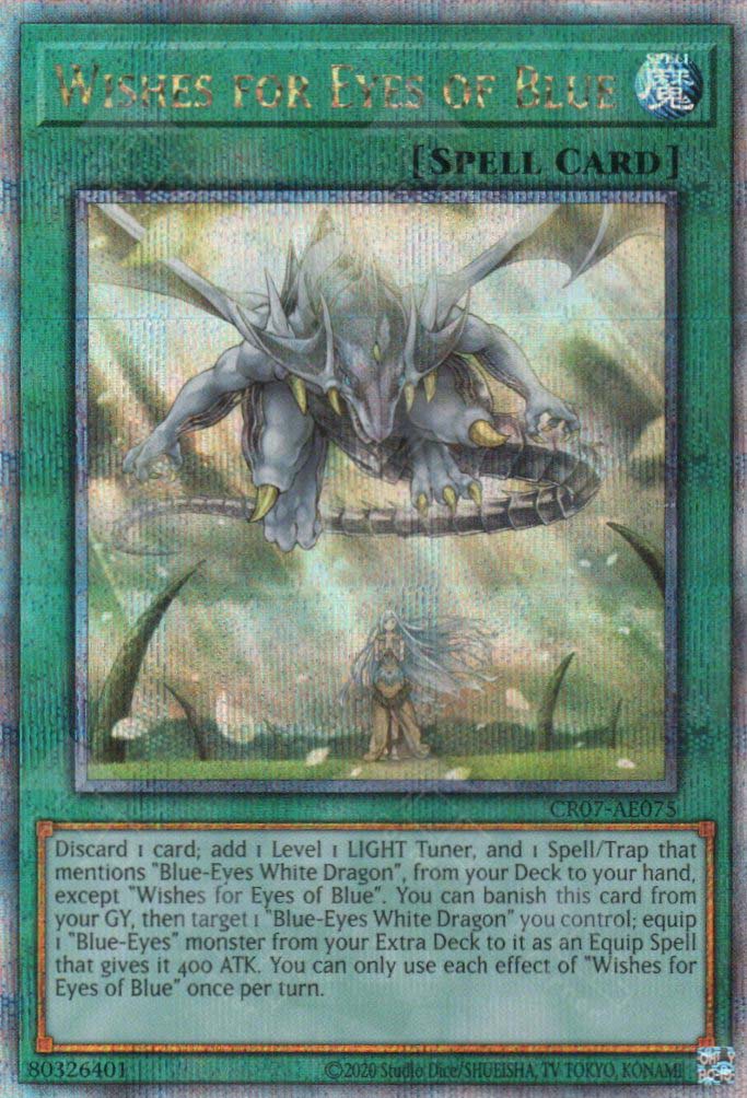 CR07-AE075 Wishes for Eyes of Blue (QCSR)