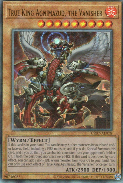 CR07-AE078 True King Agnimazud, the Vanisher (UL)