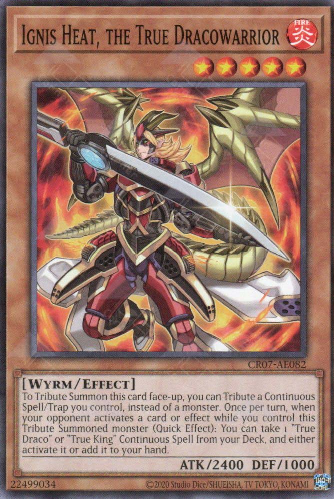 CR07-AE082 Ignis Heat, the True Dracowarrior (N)