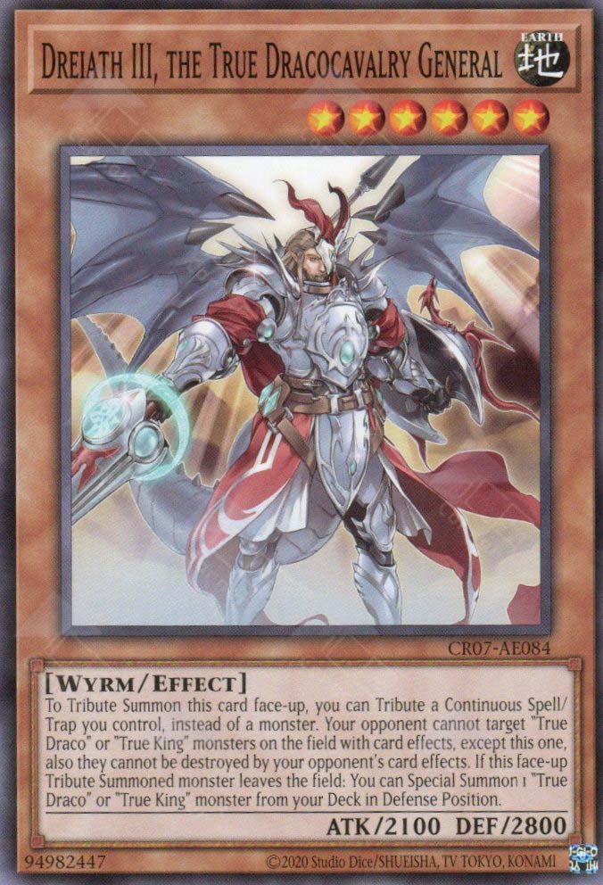 CR07-AE084 Dreiath III, the True Dracocavalry General (N)