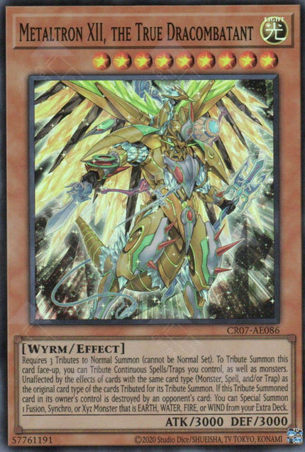 CR07-AE086 Metaltron XII, the True Dracombatant (SR)