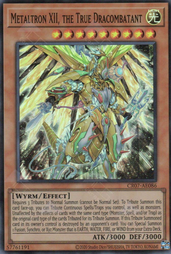 CR07-AE086 Metaltron XII, the True Dracombatant (SR)