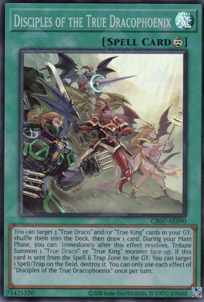 CR07-AE090 Disciples of the True Dracophoenix (SR)