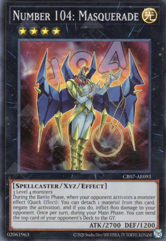 CR07-AE093 Number 104: Masquerade (SR)