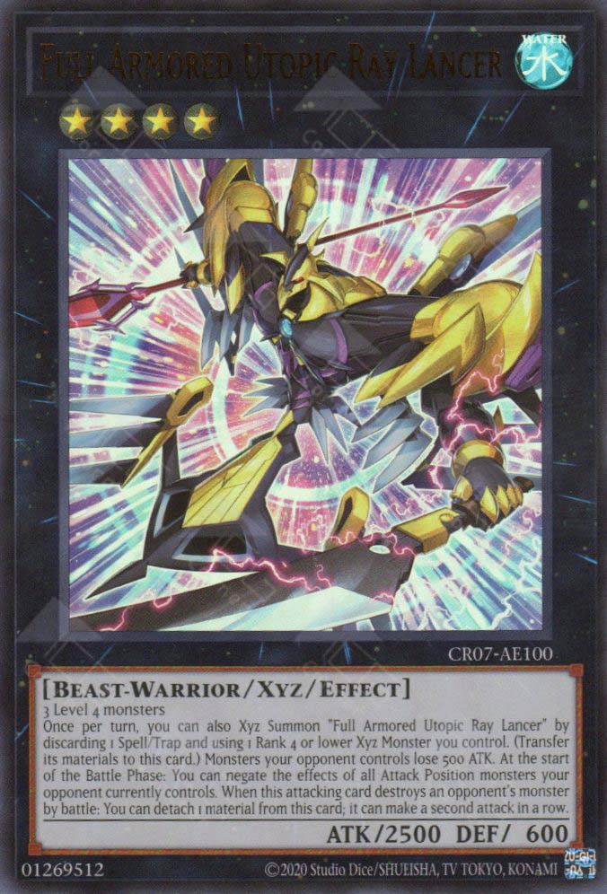 CR07-AE100 Full Armored Utopic Ray Lancer (UR)