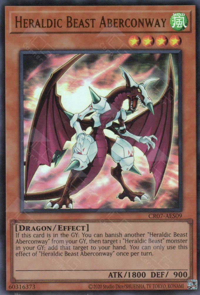 CR07-AES09 Heraldic Beast Aberconway (UR)
