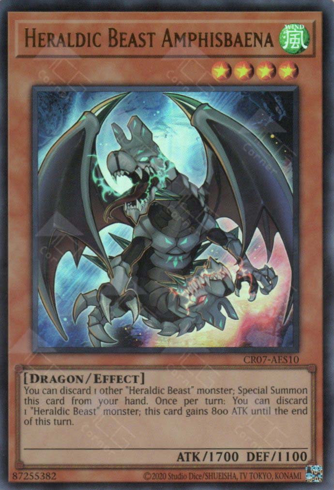CR07-AES10 Heraldic Beast Amphisbaena (UR)