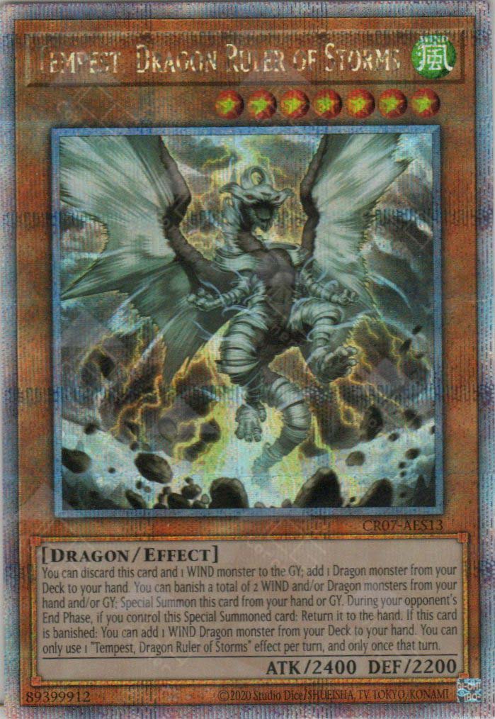 CR07-AES13 Tempest, Dragon Ruler of Storms (QCSR)
