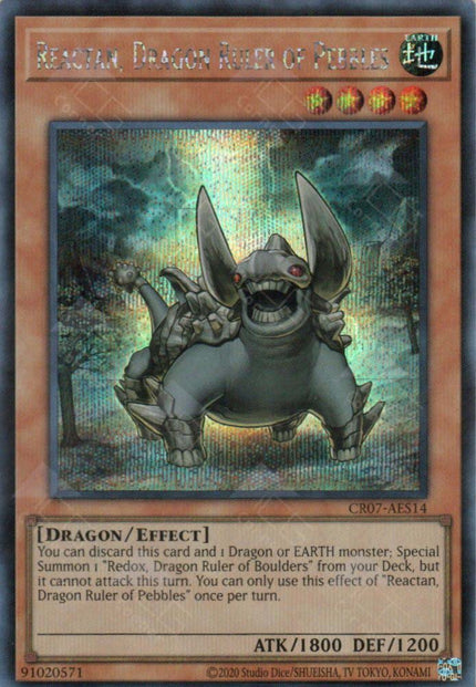 CR07-AES14 Reactan, Dragon Ruler of Pebbles (SER)