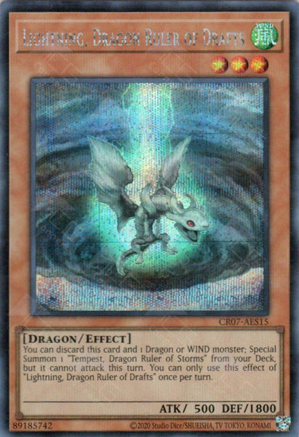 CR07-AES15 Lightning, Dragon Ruler of Drafts (SER)