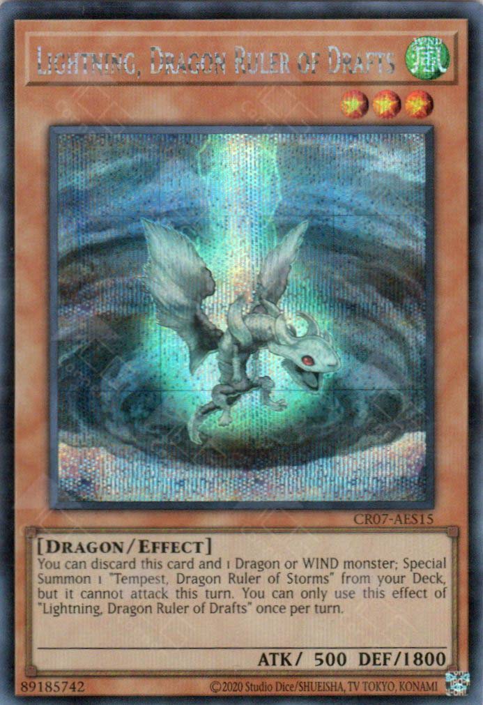 CR07-AES15 Lightning, Dragon Ruler of Drafts (SER)